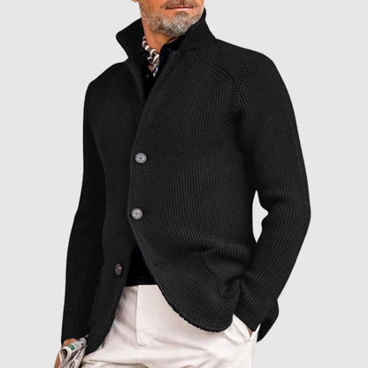 Cardigan Boutonné Tendance Pour Homme | Manches Longues