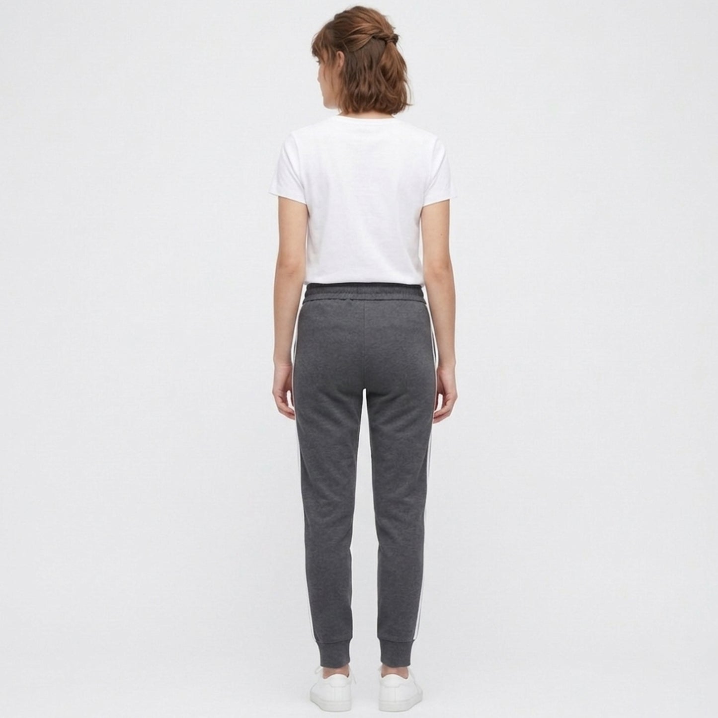 Pantalon de sport femme taille haute coton printemps été legging fitness