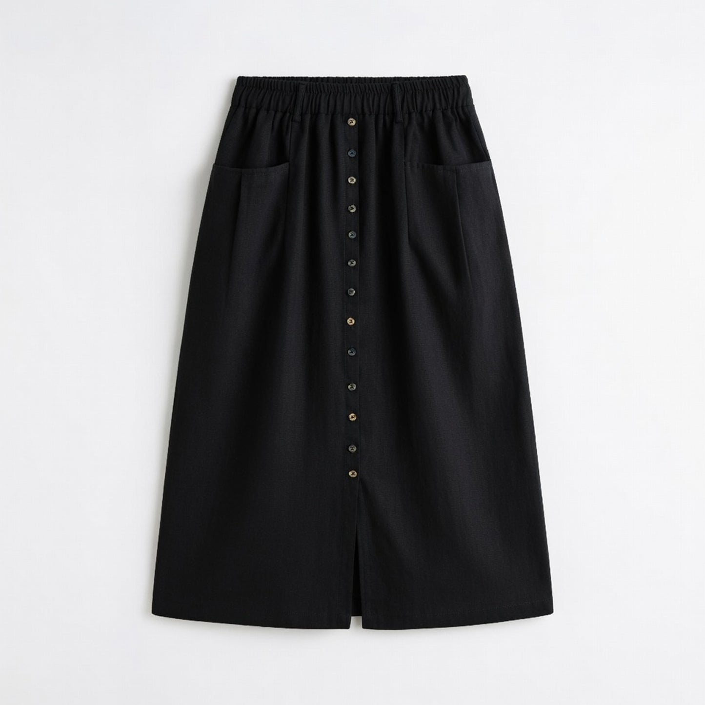 Jupe femme lin printemps été ample vintage décontractée légère