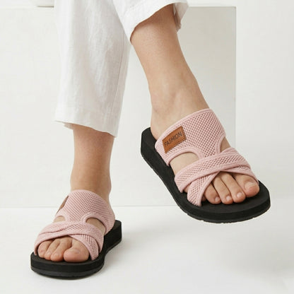 Sandales femme mesh respirant été style sport confort