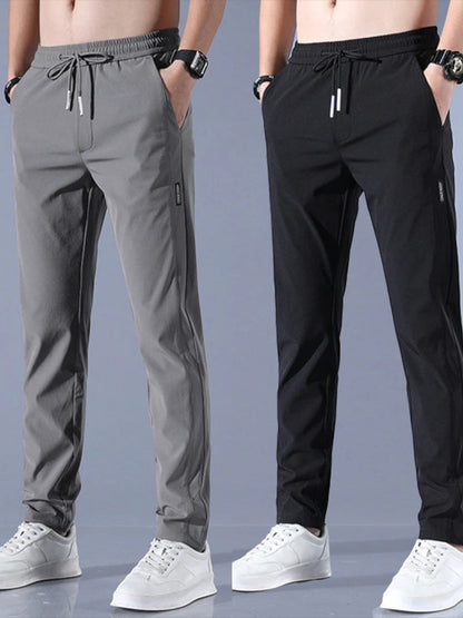 Tobias | Pantalon Décontracté Extensible Pour Homme | Long