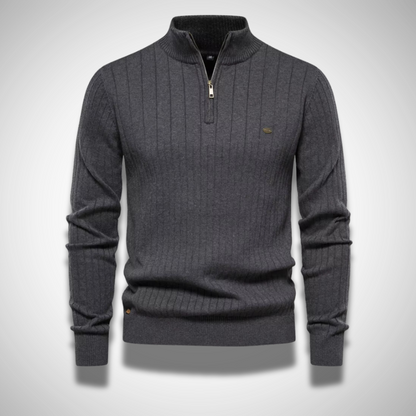 Pull À Manches Longues Et Col Montant Pour Homme | Hiver