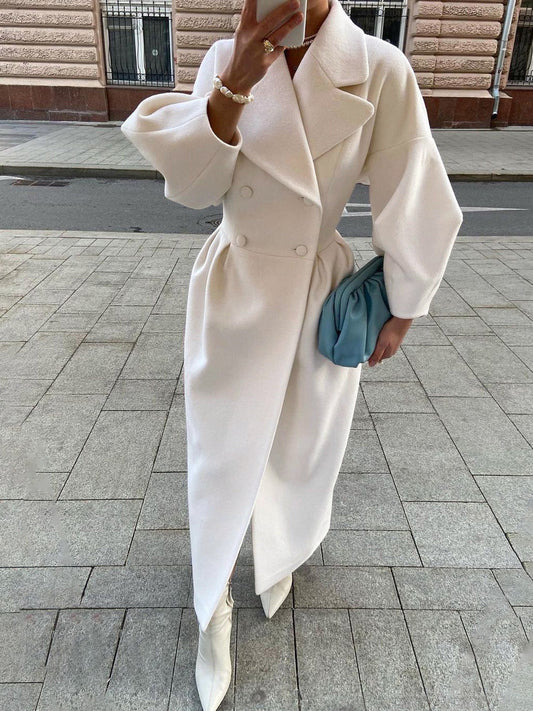 Manteau Moderne À Manches Longues Femme | Hiver