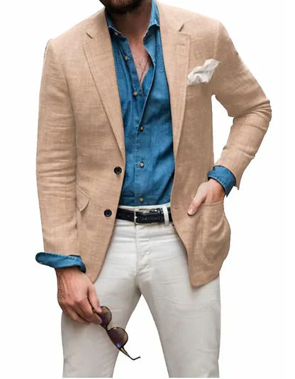 Blazer Formel À Simple Boutonnage Pour Homme | Fermeture À Boutons