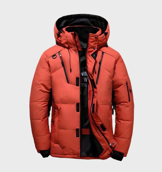 Veste D’Hiver Pour Homme Avec Capuche | Manches Longues