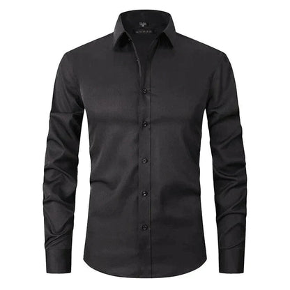 Chemise Formelle Sans Repassage Pour Homme | Haute Élasticité