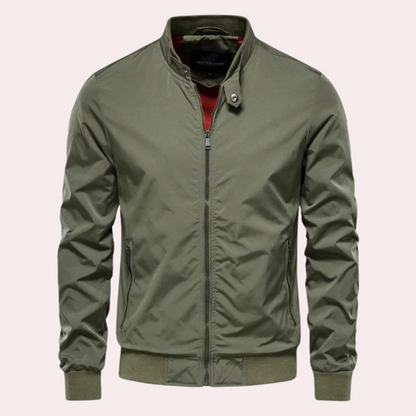 Veste Décontractée À Col Montant Pour Homme | Hiver