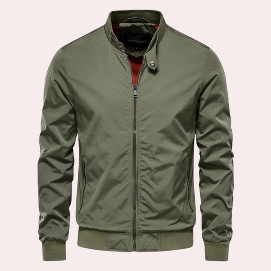Veste Décontractée À Col Montant Pour Homme | Hiver
