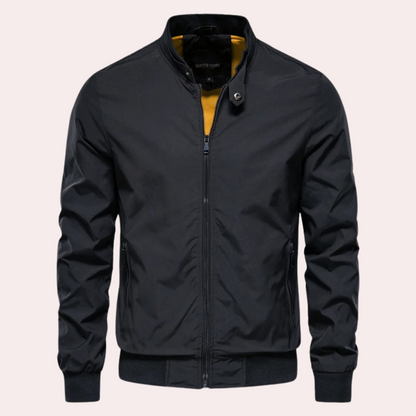 Veste Décontractée À Col Montant Pour Homme | Hiver
