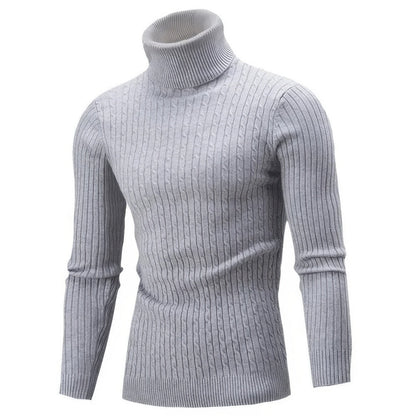 Pull Col Montant Et Manches Longues Pour Homme | Hiver