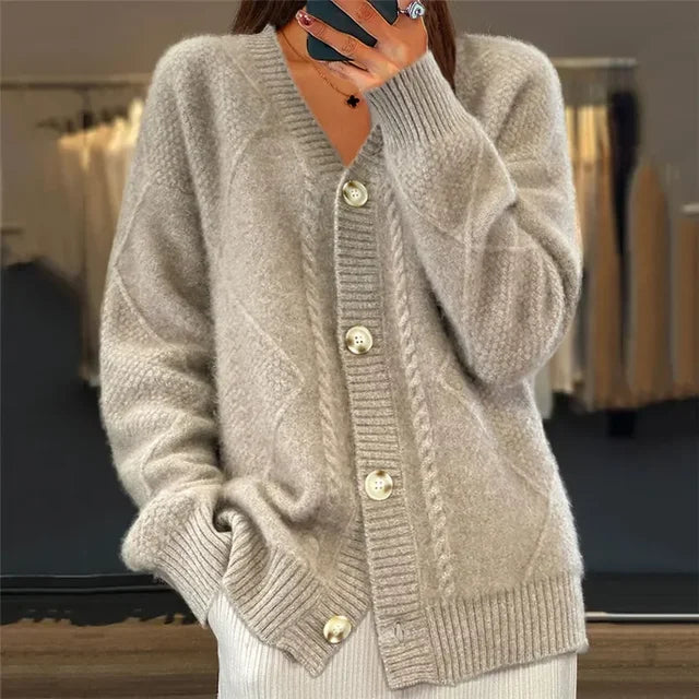 Gilet Pour Femme Avec Boutons | Col En V