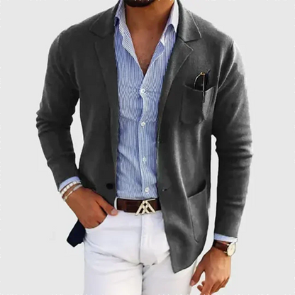 Blazer Décontracté Pour Hommes | Simple Boutonnage