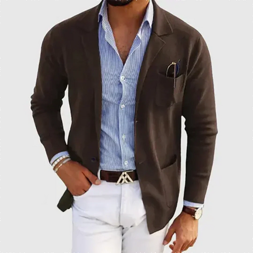 Blazer Décontracté Pour Hommes | Simple Boutonnage