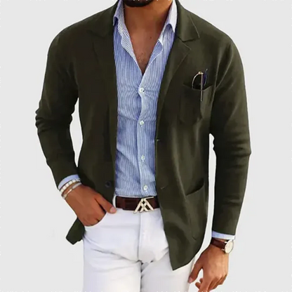 Blazer Décontracté Pour Hommes | Simple Boutonnage