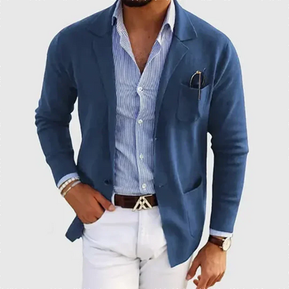 Blazer Décontracté Pour Hommes | Simple Boutonnage