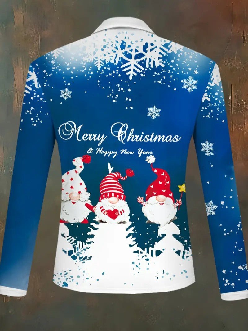 Chemise de Noël Homme - Confort et Style Festif pour Fêtes 2