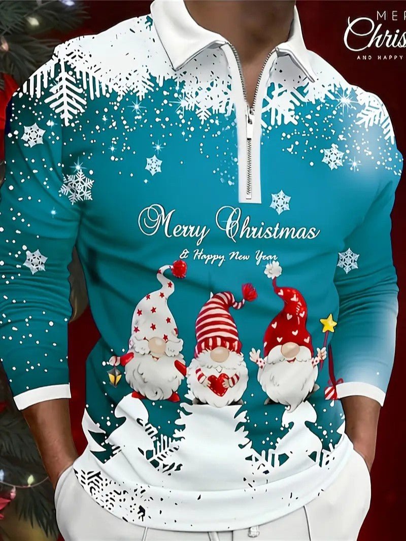 Chemise de Noël Homme - Confort et Style Festif pour Fêtes 6