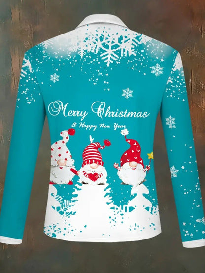 Chemise de Noël Homme - Confort et Style Festif pour Fêtes 7