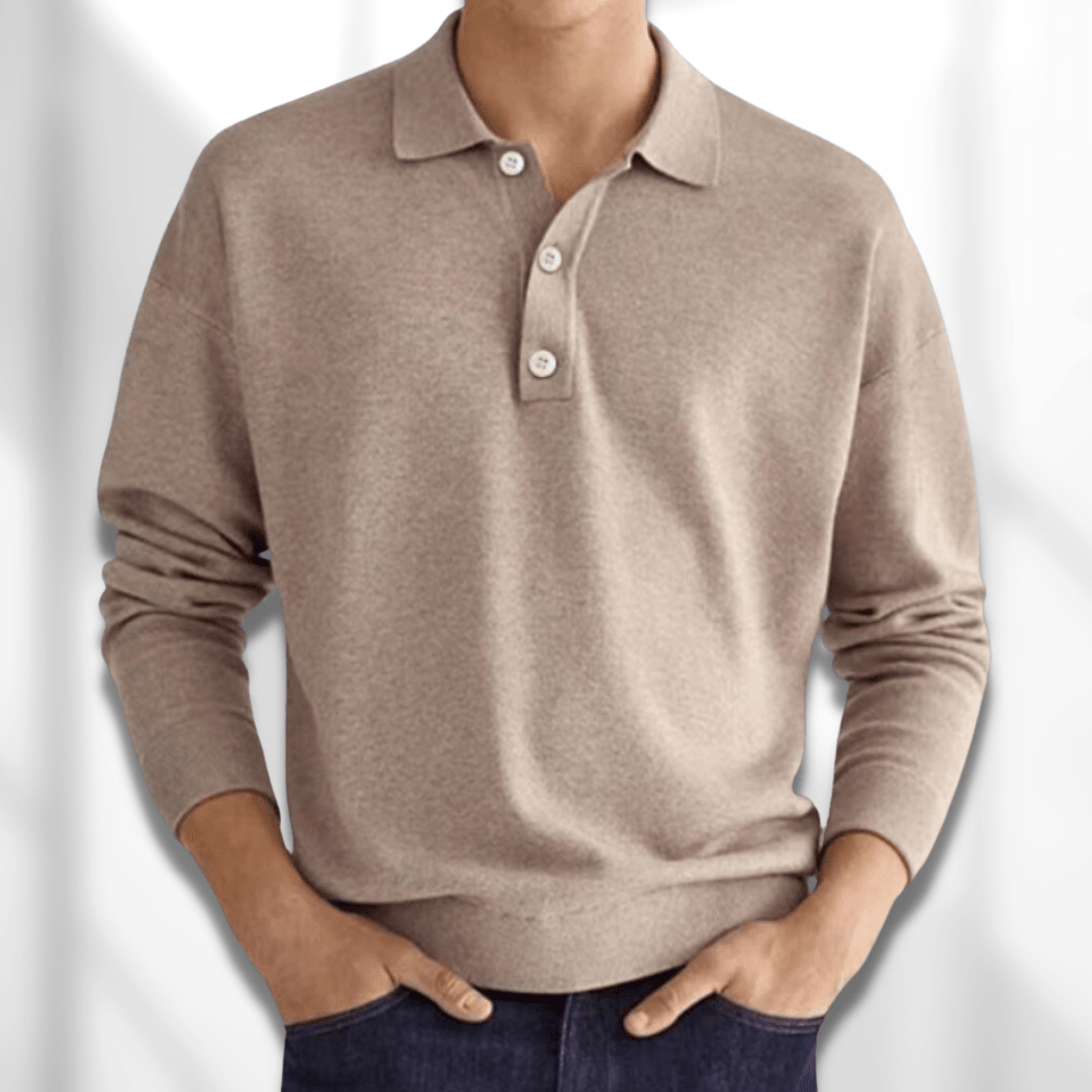 Roman | Polo Décontracté Pour Homme | Manches Longues