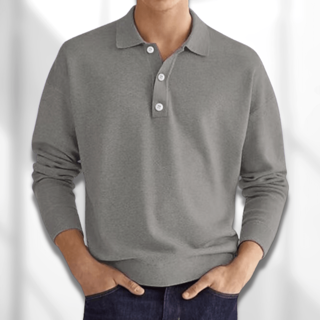 Roman | Polo Décontracté Pour Homme | Manches Longues