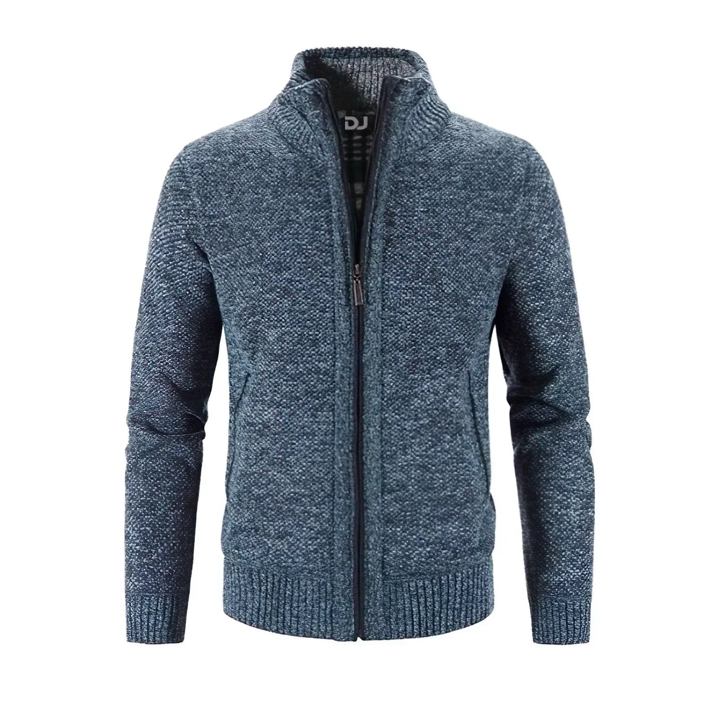 Cardigan Zippé À Col Montant Pour Homme | Hiver