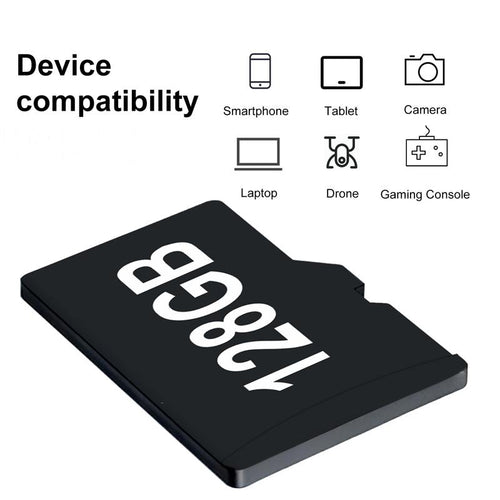 128GB high-speed memory card