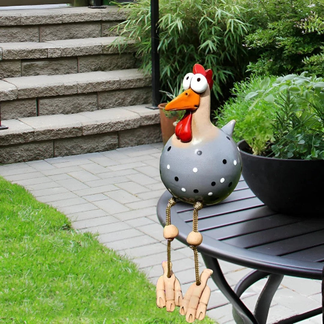 Statue De Poule Décorative | Jardin Amusant