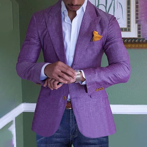 Blazer À Manches Longues Pour Homme | Formel