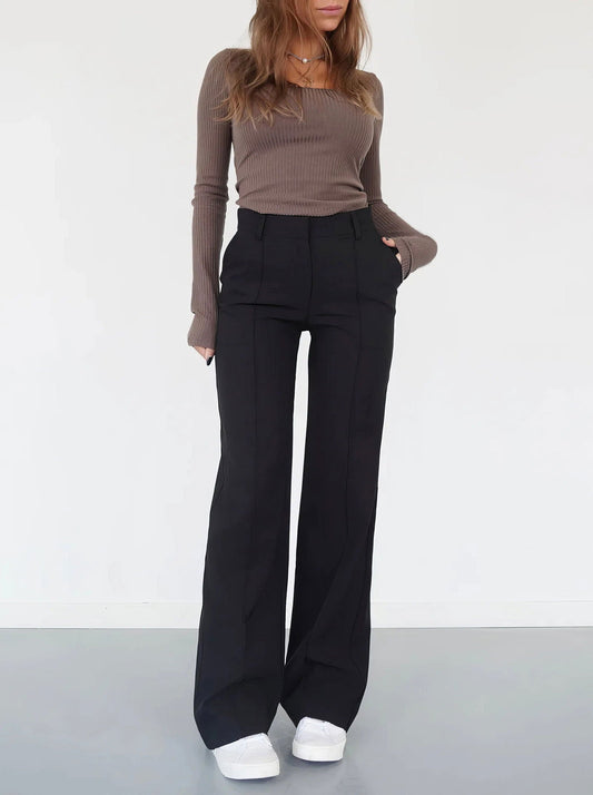 Pantalon Large Pour Femme | Décontracté