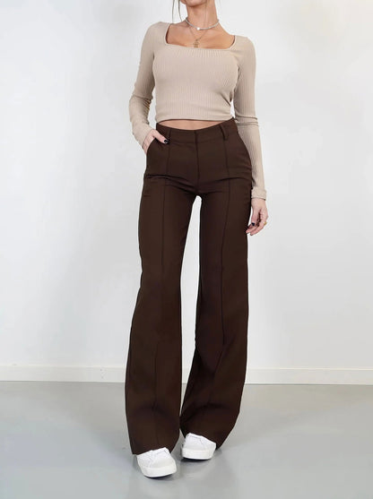 Pantalon Large Pour Femme | Décontracté