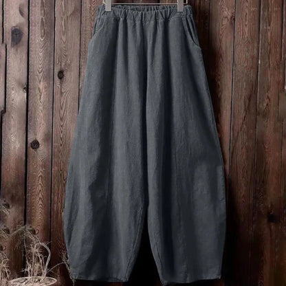 Pantalons D'été Confortables Pour Femmes | Jambes Larges