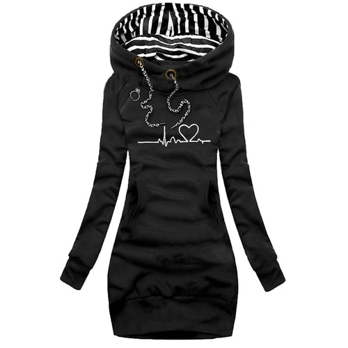 Sweat À Capuche Pour Femme Avec Poche | Manches Longues