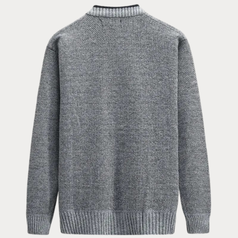 Cardigan En Maille À Col En V Pour Homme | Manches Longues