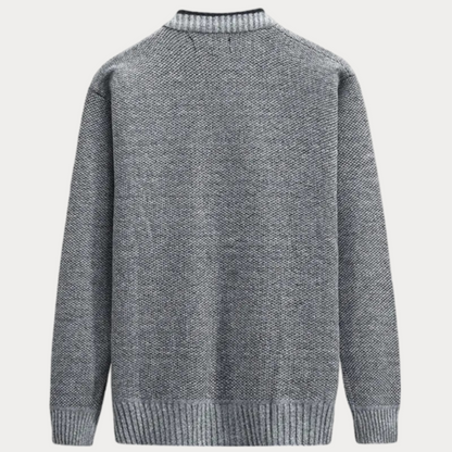 Cardigan En Maille À Col En V Pour Homme | Manches Longues