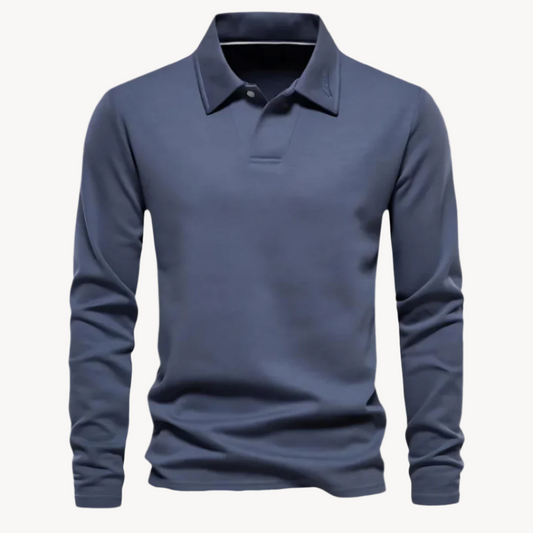 Polo Slim À Manches Longues Pour Homme | Hiver
