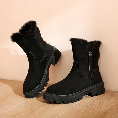 Bottines Thermiques Tendance Pour Femme | Fermeture Éclair
