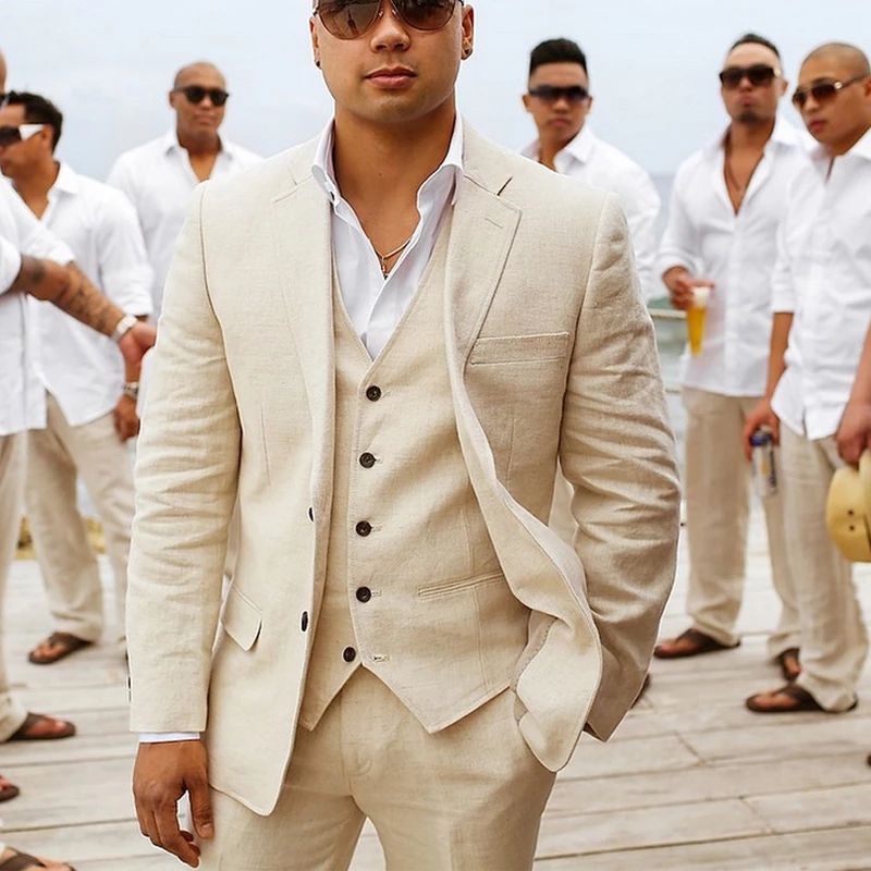 Costume De Mariage 3 Pièces Pour Hommes | Formal