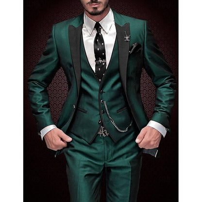 Costume De Mariage Trois Pièces Stylé Pour Homme