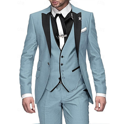 Costume De Mariage Trois Pièces Stylé Pour Homme