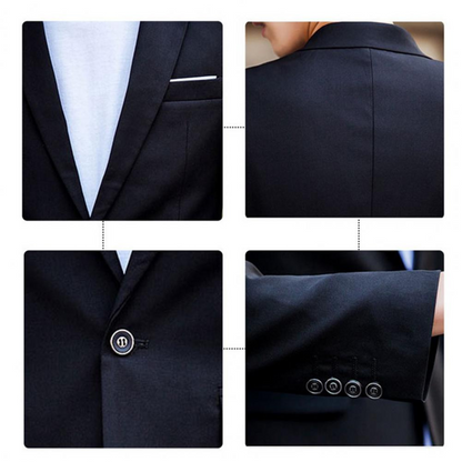 Costume Deux Pièces Classique Pour Homme | Blazer Et Pantalon
