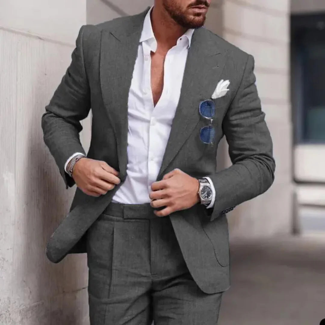Ensemble Deux Pièces Blazer Et Pantalon Pour Homme | Classique