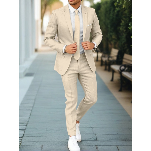 Ensemble 2 Pièces Blazer Et Pantalon Pour Homme | Habillé