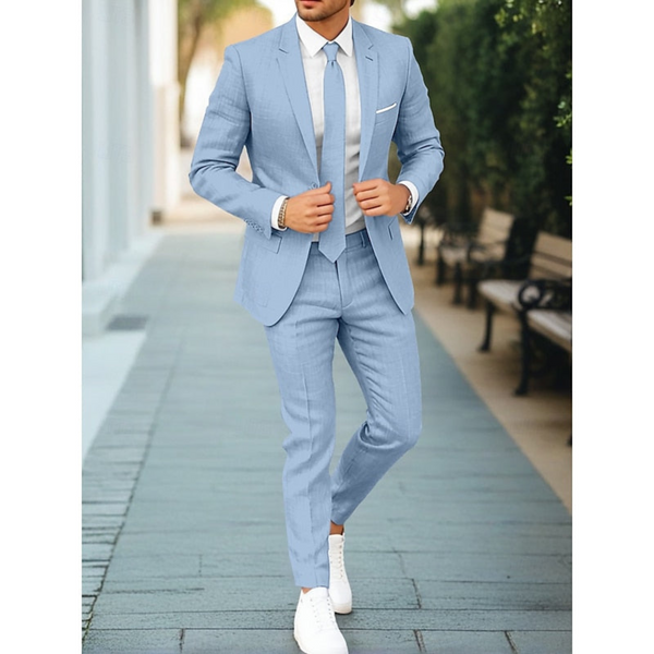 Ensemble 2 Pièces Blazer Et Pantalon Pour Homme | Habillé