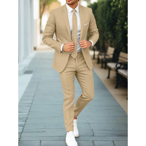 Ensemble 2 Pièces Blazer Et Pantalon Pour Homme | Habillé