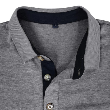 Polo À Manches Longues Pour Homme | Poche Poitrine