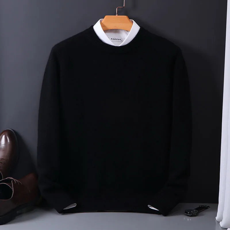 Pull Décontracté En Tricot Pour Homme | Manches Longues