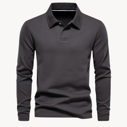 Polo Slim À Manches Longues Pour Homme | Hiver