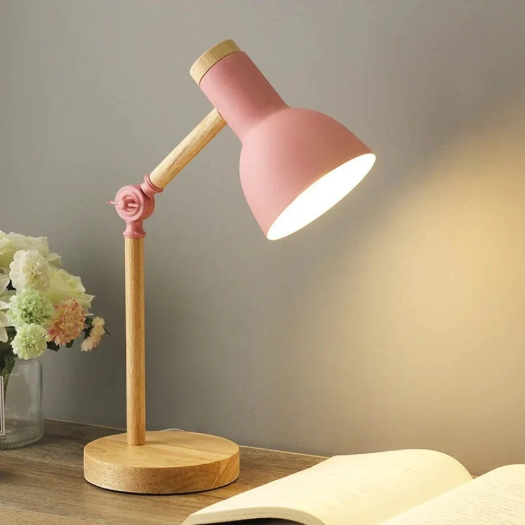 Lampe De Bureau En Bois | Réglable