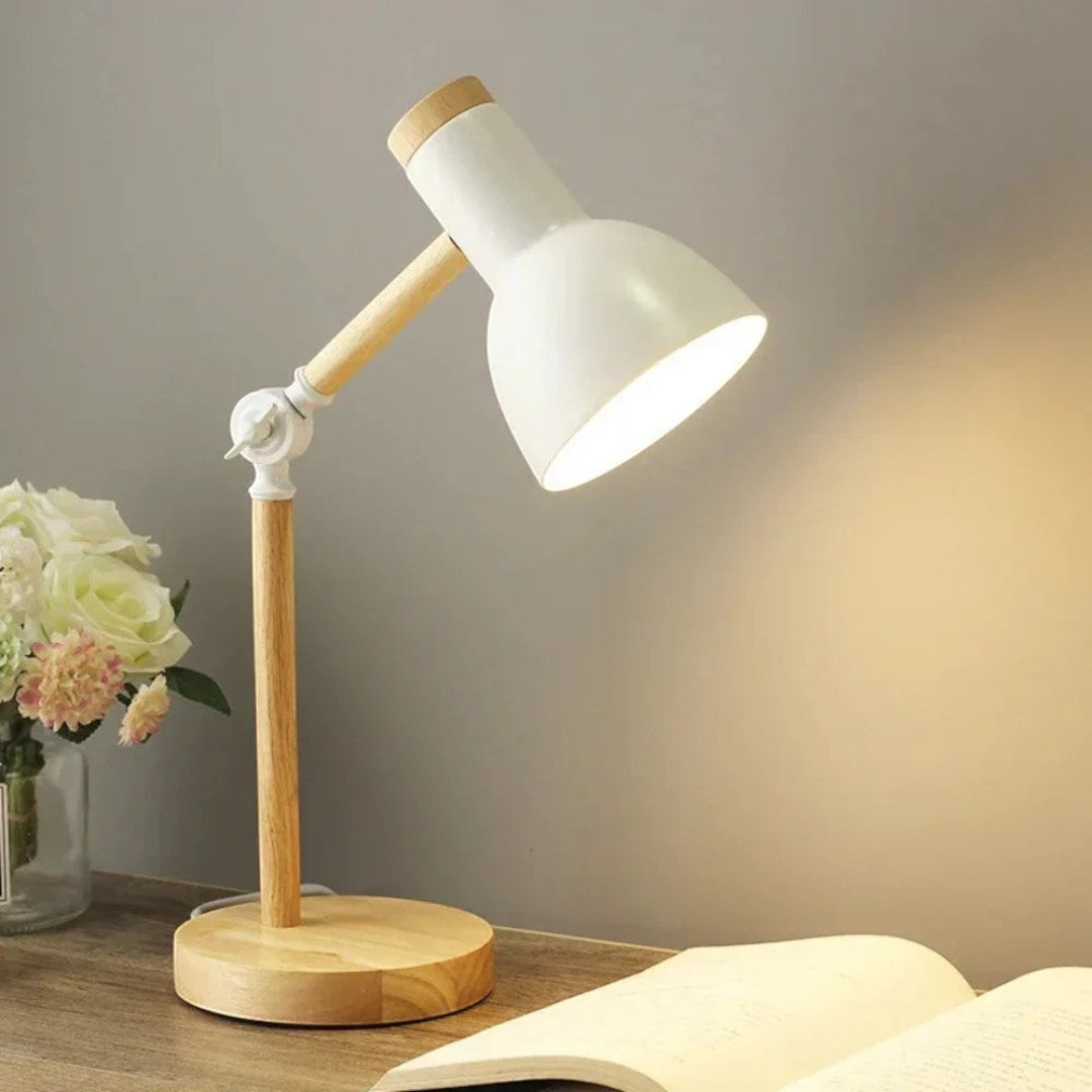 Lampe De Bureau En Bois | Réglable