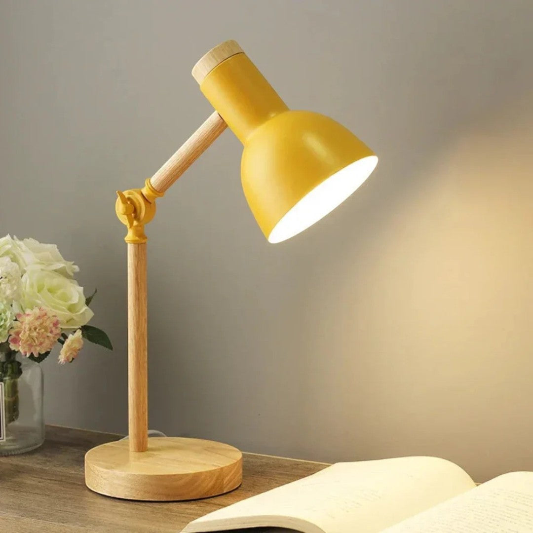 Lampe De Bureau En Bois | Réglable